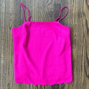 J. Crew Bright Pink Camisole Top